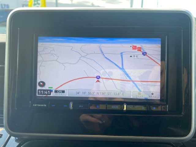 スズキ スペーシア カスタム HYBRID XS 栃木県 2021(令3)年 4.8万km アーバンブラウンパールメタリック 社外ナビ（AM/FM/BT/DVD/AUX)/・ワンセグTV/追従付きクルーズコントロール/アイドリングストップ/ステアリングスイッチ/シートヒーター/パーキングアシスト/衝突軽減システム/横滑り防止/LEDヘッドライト