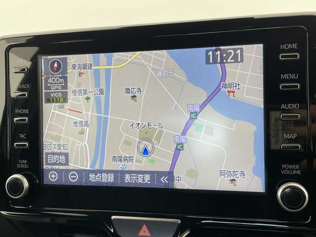 トヨタ ヤリスクロス ハイブリッド Z 愛知県 2023(令5)年 1.7万km ブラックマイカ 純正8型ディスプレイオーディオナビ　ナビ機能なし/全方位カメラ/レーダークルーズコントロール/シートヒーター/バックカメラ/ETC2.0/パワーシート/コーナーセンサー/純正アルミホイール/ブラインドスポットモニター/LEDヘッドライト/ステアリングヒーター/オートマチックハイビーム/衝突軽減システム/フルセグ/Bluetooth/ステアリングスイッチ/スマートキー/プッシュスタート