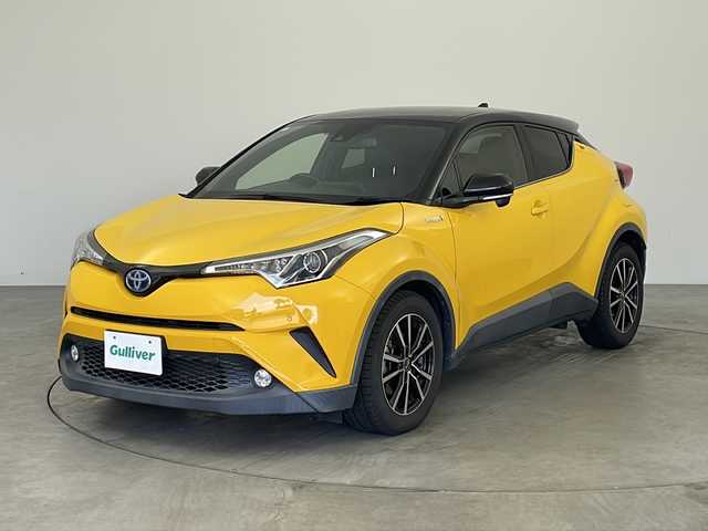 トヨタ Ｃ－ＨＲ G 兵庫県 2018(平30)年 6.8万km ブラック/イエロー 純正SDナビ/ワンセグ/Bluetooth/バックカメラ/スマートキー/スペアキー/プッシュスタート/衝突軽減ブレーキ/レーンキープアシスト/レーダークルーズコントロール/オートハイビーム/クリアランスソナー/フロアマット/社外17インチアルミホイール