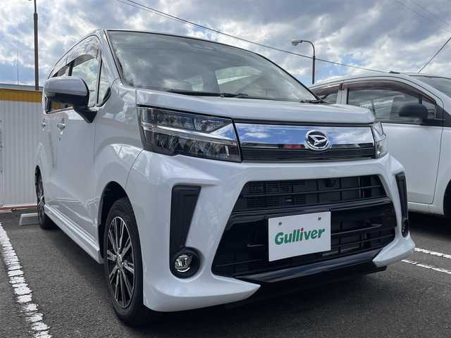 ダイハツ ムーヴ カスタム X VS SAⅢ 宮城県 2022(令4)年 0.3万km シャイニングホワイトパール 純正メモリーナビ/フルセグTV/（CD/BT）/アラウンドビューモニター/スマートアシスト3/・衝突回避支援ブレーキ機能/・衝突警報機能（対車両/歩行者）/・車線逸脱警報機能/・誤発進抑制制御機能（前方/後方）/・先行車発進お知らせ機能/・オートハイビーム/LEDヘッドライト/スマートキー/ドライブレコーダー/D席シートヒーター/横すべり防止装置/オートライト/スペアキ－/保証書/取扱説明書