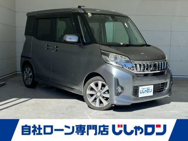 三菱 ｅＫスペース カスタムT e－アシスト 沖縄県 2016(平28)年 8万km チタニウムグレーメタリック (株)IDOMが運営する【じしゃロンOO店】の自社ローン専用車両になりますこちらは現金またはオートローンご利用時の価格です。自社ローンご希望の方は別途その旨お申付け下さい/・プッシュスタート/・ナビ　/・ＴＶ　/・Ｂｌｕｅｔｏｏｔｈ接続　　/・バックカメラ　/・ＥＴＣ　/・ドライブレコーダー　/・アイドリングストップ　/・横滑り防止装置　/・盗難防止装置　/・衝突被害軽減ブレーキ　/・純正フロアマット
