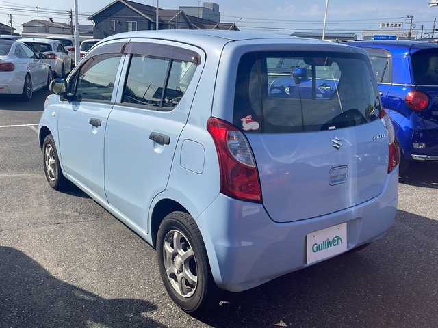 スズキ アルト F 新潟県 2010(平22)年 9.4万km エアブルーメタリック 純正オーディオ/（FM/AM）/冬タイヤ積載/取り扱い説明書/ABS/リモコンキー/シガーソケット/フロアマット/ドアバイザー/13インチAW
