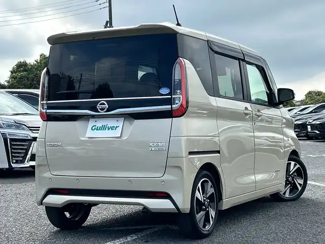 日産 ルークス HWS Gターボ プロパイロットED 千葉県 2020(令2)年 3.3万km フローズンバニラパール ９型ナビＭＭ３１９Ｄ－Ｌ　全方位カメラ　プレミアムグラデーションインテリア　両側電動スライド　プロＰｉｌｏｔ　ハンズフリースライド　　ＵＳＢ　ドラレコ　ＥＴＣ　ＬＥＤライト フローズンバニラパール