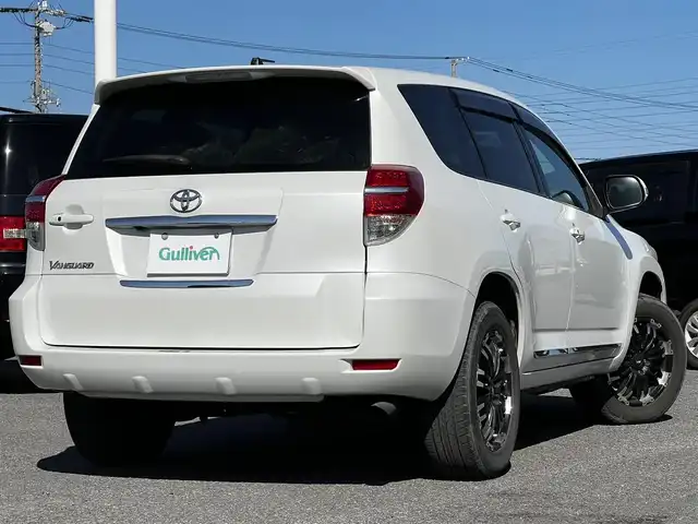 トヨタ ヴァンガード 240S 道央・札幌 2011(平23)年 12.9万km ホワイトパールクリスタルシャイン ４WD/寒冷地仕様/純正SDナビ/AM/FM/BT/DVD/SD/ワンセグ/横滑り防止装置/バックカメラ/ワイパーデアイサー/革巻きステアリング/ステアリングリモコン/パドルシフト/MTモード付AT/プッシュスタート/スマートキー/キセノンヘッドライト/フォグランプ/電動格納ミラー/ウィンカーミラー/純正フロアマット/ドアバイザー/純正AW付冬タイヤ積込/225/65/R17/2020年/山6mm