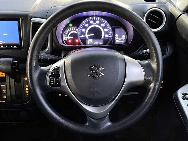 スズキ スペーシア G リミテッド 島根県 2016(平28)年 12.3万km ムーンライトバイオレットPM 登録時走行距離122574km/社外ナビ(Bluetooth・AM・FM・CD・DVD)/片側パワースライドドア/シートヒーター(運転席)/アイドリングストップ/衝突被害軽減ブレーキ/横滑り防止装置/レーンキープアシスト/プッシュスタート/スマートキー/純正フロアマット/保証書/取扱説明書/禁煙車