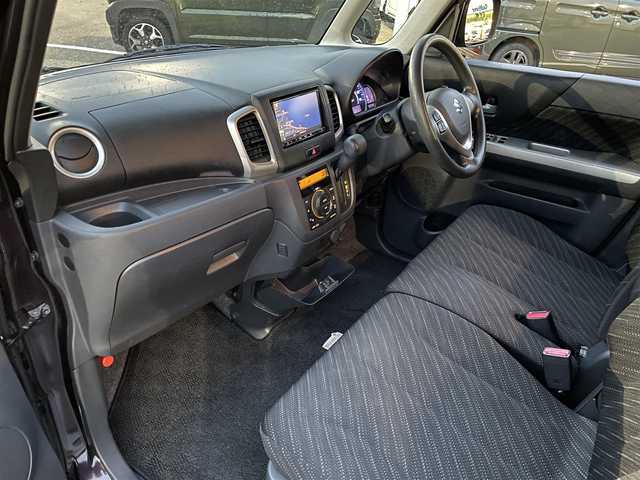 スズキ スペーシア G リミテッド 島根県 2016(平28)年 12.3万km ムーンライトバイオレットPM 登録時走行距離122574km/社外ナビ(Bluetooth・AM・FM・CD・DVD)/片側パワースライドドア/シートヒーター(運転席)/アイドリングストップ/衝突被害軽減ブレーキ/横滑り防止装置/レーンキープアシスト/プッシュスタート/スマートキー/純正フロアマット/保証書/取扱説明書/禁煙車