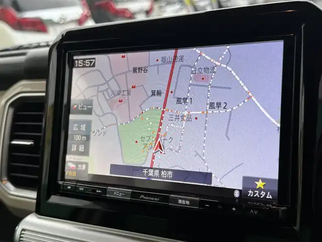 スズキ クロスビー HYBRID MZ 千葉県 2019(令1)年 3.9万km キャラバンアイボリーパールメタリック/ホワイト 2トーンルーフ 純正SDナビ（AM/FM/CD/DVD/Bluetooth)/フルセグTV/バックカメラ/全方位モニター/ETC/クルーズコントロール/パドルシフト/デュアルセンサーブレーキサポート/ESP/前席シートヒーター/後席テーブル/純正フロアマット/スタッドレスタイヤt付（175/65R15)/純正16インチアルミホイール/LEDヘッドライト/フォグランプ