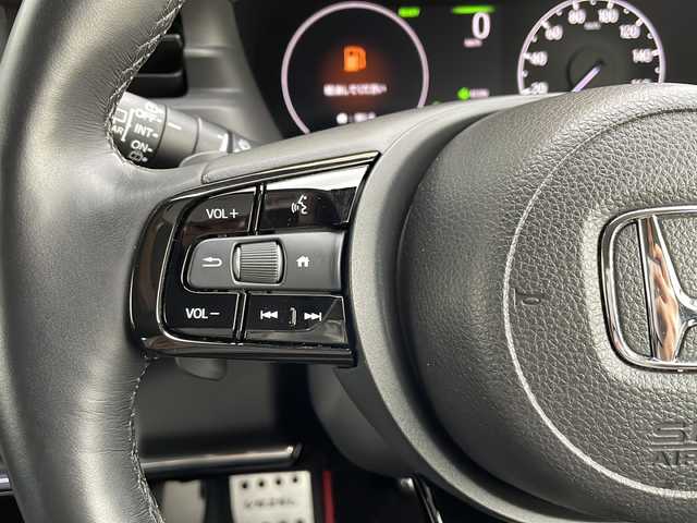 ホンダ ヴェゼル ハイブリッド e:HEV Z 福岡県 2021(令3)年 4万km クリスタルブラックパール 純正メモリナビ/VXU-215VZi/フルセグTV/DVD/BD再生/BT接続/モデューロエアロ/BSM/ホンダセンシング/レーダークルーズコントロール/シートヒーター/後席チップアップシート/純正ドアバイザー/純正18インチアルミホイール
