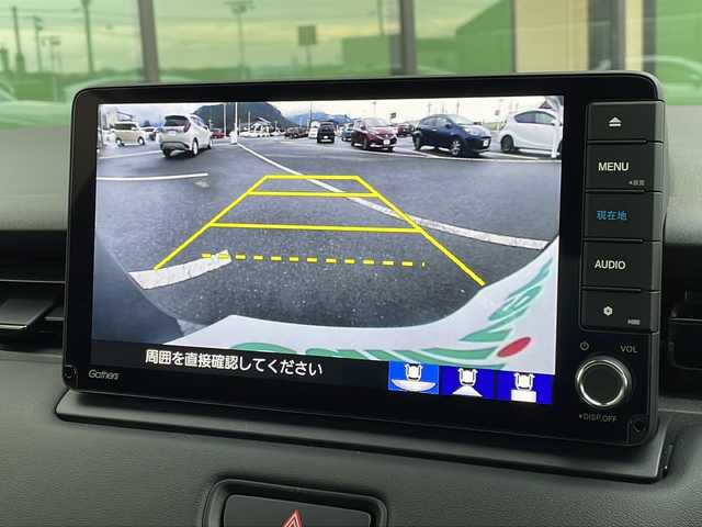 ホンダ ヴェゼル ハイブリッド e:HEV Z 福岡県 2021(令3)年 4万km クリスタルブラックパール 純正メモリナビ/VXU-215VZi/フルセグTV/DVD/BD再生/BT接続/モデューロエアロ/BSM/ホンダセンシング/レーダークルーズコントロール/シートヒーター/後席チップアップシート/純正ドアバイザー/純正18インチアルミホイール