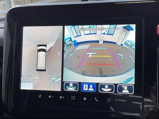 スズキ スペーシア カスタム HYBRID XS ターボ 山口県 2024(令6)年 3.2万km ピュアホワイトP メーカーオプションナビ/　・9インチモニター/　・AM/FMラジオ/　・フルセグTV/　・Bluetoothオーディオ/　・ハンズフリー通話/　・USBデータ通信/　・iPod接続/　・HDMI映像入力/　・SmartphoneLink/スズキセーフティサポート/　・衝突軽減ブレーキ/　・前後コーナーセンサー/　・先行車発進通知/　・標識認識/　・リアトラフィックアラート/　・誤発進抑制機能/　・車線維持逸脱通知/　・車線維持操舵支援/　・アダプティブクルーズコントロール/　・トラクションコントロール/LEDオートライト/LEDフォグランプ/LEDミラーウィンカー/フルオートAC/ルーフサーキュレーター/ヘッドアップディスプレイ/両側電動スライドドア/ステアリングヒーター/D席/N席シートヒーター/両席シートバックテーブル/パドルシフト/本革巻チルトステアリング/ステアリングリモコン/電子パーキングブレーキ/ALPINEミラー一体型ドライブレコーダー(前後録画)/後席ロールサンシェード/後席オットマン/後席ISOFIXシート/スマートキー/イモビライザー/プッシュスタート/USBソケット/メンテナンスノート