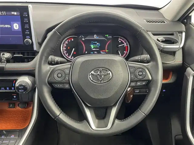 トヨタ ＲＡＶ４ アドベンチャー 埼玉県 2022(令4)年 3.6万km アティチュードブラックマイカ ＴＲＤエアロ　サンルーフ　純正９インチディスプレイオーディオ　パノラミックビューモニター　ＢＳＭ　ビルトインＥＴＣ２．０　前後ドライブレコーダー　レーダークルーズ　ミラー一体型ドラレコ　ＡＣ１００Ｖ