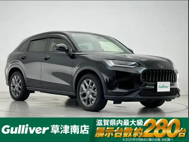 ホンダ ＺＲ－Ｖ X 滋賀県 2023(令5)年 4万km クリスタルブラックパール 純正11.4インチナビ/Bluetooth/DVD/USB/AppleCarPlay/AndoroidAuto/フルセグ/バックカメラ/ドラレコ（前）/ダウンヒルアシスト/レーンキープ/衝突軽減/電動パーキングブレーキ/パワーバックドア/BSM/ビルトインETC/プッシュスタート/スマートキー/純正18インチAW