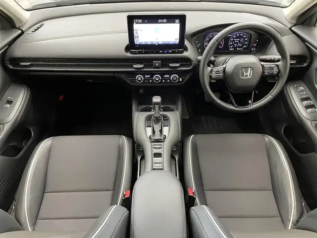 ホンダ ＺＲ－Ｖ X 滋賀県 2023(令5)年 4万km クリスタルブラックパール 純正11.4インチナビ/Bluetooth/DVD/USB/AppleCarPlay/AndoroidAuto/フルセグ/バックカメラ/ドラレコ（前）/ダウンヒルアシスト/レーンキープ/衝突軽減/電動パーキングブレーキ/パワーバックドア/BSM/ビルトインETC/プッシュスタート/スマートキー/純正18インチAW