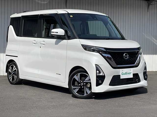 日産 ルークス HWS Gターボ プロパイロットED 長野県 2020(令2)年 5.8万km ホワイトパール プロパイロット/社外メモリナビ/・AM/FM/CD/DVD/Bluetooth/フルセグ/全周囲モニター/ビルトインETC/ドライブレコーダー/後コーナーセンサー/レーンキープアシスト/追従型クルーズコントロ―ル/純正フロアマット/純正LEDヘッドライト/オートライト/フォグランプ/ABS/横滑り防止機能/盗難防止装置/保証書/取扱説明書