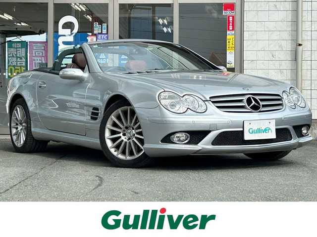 メルセデス・ベンツ ＳＬ３５０ 岩手県 2007(平19)年 5万km イリジウムシルバー ・社外ナビ/・型番AVZC-2N0007/・フルセグ/・AM/FM/AUX/CD/DVD/Bluetooth/・バックカメラ/・電動オープン/・レザーシート/・スマートキー/・ABS/・オートライト/・MTモード付AT/・パドルシフト/・クルーズコントロール/・革巻きステアリング/・パワーシート（D＋N）/・シートヒーター（D＋N）/・シートメモリ（D＋N）/・ETC/・コーナーセンサー/・純正フロアマット/・保証書/・取扱説明書