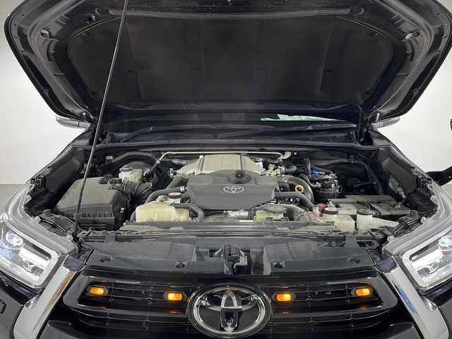 トヨタ ハイラックス Z 福岡県 2020(令2)年 4.1万km アティチュードブラックマイカ 追従クルーズコントロール/フルセグ/Bluetooth/前後ドライブレコーダー/SDナビ(社外)/ABS/横滑り防止/盗難防止装置/レーンキープ/衝突被害軽減システム/Wエアバッグ/カーテンエアバック/純正アルミ/ダウンヒルアシスト/センターデフロック/パワーヒート