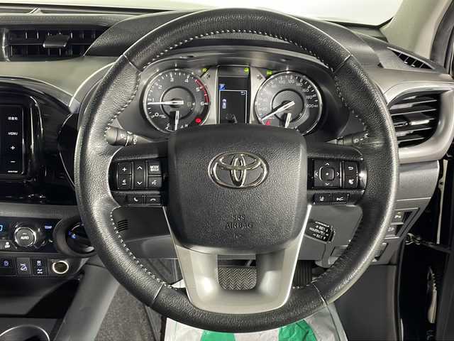 トヨタ ハイラックス Z 福岡県 2020(令2)年 4.1万km アティチュードブラックマイカ 追従クルーズコントロール/フルセグ/Bluetooth/前後ドライブレコーダー/SDナビ(社外)/ABS/横滑り防止/盗難防止装置/レーンキープ/衝突被害軽減システム/Wエアバッグ/カーテンエアバック/純正アルミ/ダウンヒルアシスト/センターデフロック/パワーヒート