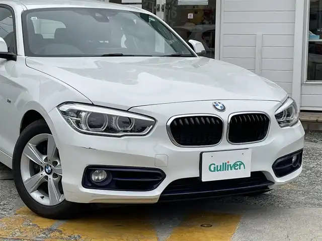 ＢＭＷ １１８ｉ スポーツ 神奈川県 2016(平28)年 2.8万km アルピンホワイトⅢ 純正HDDナビ/　（CD・DVD再生可）/インテリジェントセーフティ/車線逸脱警告/ミラー型ETC/クルーズコントロール/LEDヘッドライト/コーナーセンサー/スマートキー×2/保証書/取扱説明書