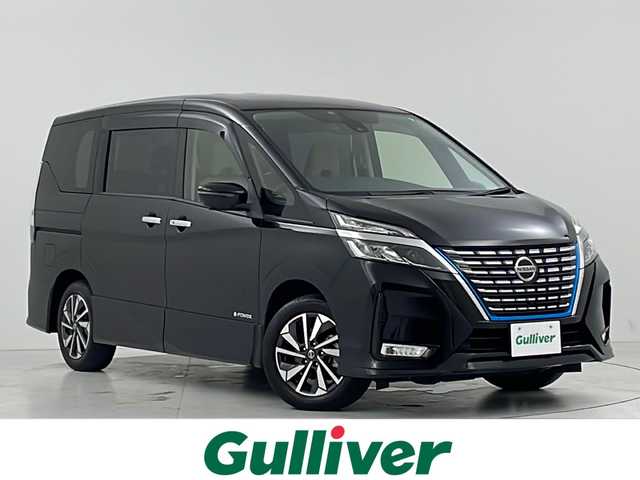 日産 セレナ e－パワー ハイウェイスター V 大阪府 2020(令2)年 5.1万km ダイヤモンドブラック 純正10型SDナビ/(フルセグTV/CD/DVD/BT)/アラウンドビューモニター/プロパイロット/エマージェンシーブレーキ/コーナーセンサー/BSM/両側パワスラ/ETC/パーキングアシスト/USBポート/純正LEDヘッドライト/純正フロアマット/純正16インチアルミホイール/プッシュスタート/スマートキー