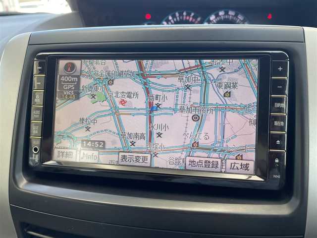 トヨタ ノア X スマートエディション 埼玉県 2009(平21)年 11.1万km ホワイトパールクリスタルシャイン 純正HDDナビ/　DTV/SD/DVD/MSC/AUX/Bluetooth/【NHZN-W59G】/純正9型後席ディスプレイ/【V9T-R59C】/両側パワースライドドア/バックカメラ/プッシュスタート/社外ドライブレコーダー前後/ビルトインETC/ドアバイザー/スマートキー/スペアキー×１