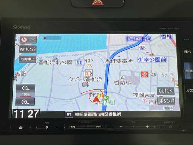 ホンダ フリード＋ G ホンダセンシング 福岡県 2018(平30)年 5.1万km コバルトブルーパール 純正メモリナビ/・CD/DVD/BT/フルセグTV/・バックモニター/ホンダセンシング/両側パワースライドドア/ビルトインETC/前方ドライブレコーダー/革巻きステアリング/・ステアリングリモコン/ハーフレザーシート/LEDヘッドライト/・オートライト/プッシュスタート/・スマートキー/純正15インチアルミホイール/純正フロアマット