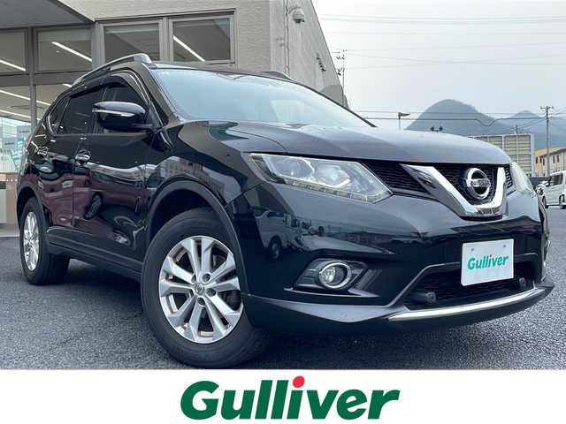 日産 エクストレイル 20X エマージェンシーブレーキ 山形県 2015(平27)年 5.4万km ダイヤモンドブラック ワンオーナー/サンルーフ/前席シートヒーター/アイドリングストップ/オートライト/LEDヘッドライト/フォグランプ/コーナーセンサー/純正リモコンエンジンスターター/スマートキー２個/純正17インチアルミ/社外17インチアルミ（スタッドレス2024年製造）車載