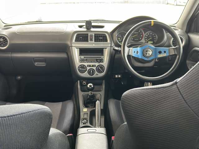 スバル インプレッサ ＷＲＸ NB 岐阜県 2001(平13)年 11.1万km WRブルーマイカ ワンオーナー /TEIN車高調/社外マフラー/社外ハンドル/社外15インチAW/（サマータイヤ付純正AW車載）/HIDヘッドライト/フォグランプ/社外Egスターター/スペアキー/ドアバイザー/純正フロアマット/取扱説明書/新車時保証書