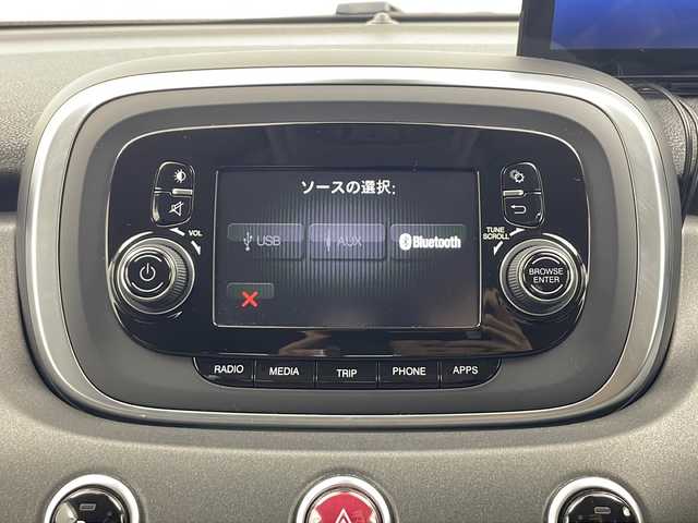 フィアット ５００Ｘ クロスプラス 秋田県 2016(平28)年 5.4万km BIANCO GHIACCIO 4WD/ポータブルナビ　/フルセグTV/AM/FM/Bluetooth/AUX/バックカメラ　/クルーズコントロール　/パドルシフト　/前席パワーシート　/前席シートヒーター　/ETC　/前後ドライブレコーダー/キセノンヘッドライト/フォグランプ　/レザーシート　/電動パーキング/純正フロアマット/純正ドアバイザー/純正アルミホイール/スマートキー