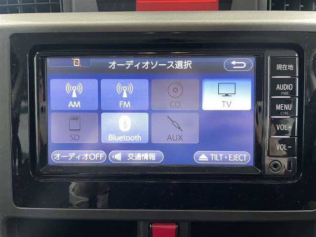 トヨタ タンク X S 鹿児島県 2018(平30)年 3.9万km パールホワイトⅢ 禁煙　/純正ナビ　/(ワンセグＴＶ/ＡＵＸ)/バックカメラ　/左側パワースライドドア　/後方コーナーセンサー　/横滑り防止機能　/車線逸脱警報　/純正フロアマット　/純正アルミホイール　/ロール式サンシェード　/ドアバイザー/スマートキー/プッシュスタート