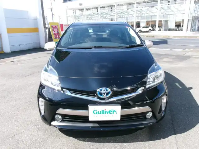 トヨタ プリウス ＰＨＶ G 群馬県 2014(平26)年 2.8万km アティチュードブラックマイカ ワンオーナー/合皮ハーフレザーシート/シートヒーター/ヒーター付革巻ハンドル/クルーズコントロール/SDナビ/フルセグテレビ/バックカメラ/ETC/200V充電ケーブル