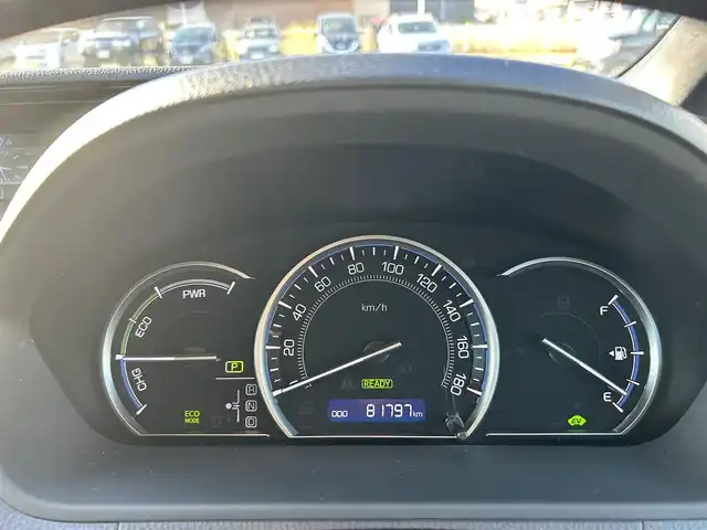 トヨタ エスクァイア ハイブリッド Gi 兵庫県 2015(平27)年 8.2万km ブラック 純正ナビ/Bluetooth/フルセグ/シートヒーター/バックカメラ/置き型充電/クルーズコントロール/衝突軽減ブレーキ/両側パワースライド/ドアバイザー/オートライト/フォグランプ/電極ミラー/ETC/スマートキー