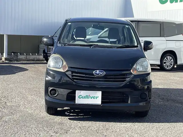 スバル プレオ プラス F 福島県 2013(平25)年 4.3万km ブラックマイカメタリック 純正オーデイオ/アイドリングストップ/社外14インチAW/リモコンキー/ワンオーナー/スタッドレスタイヤ積込