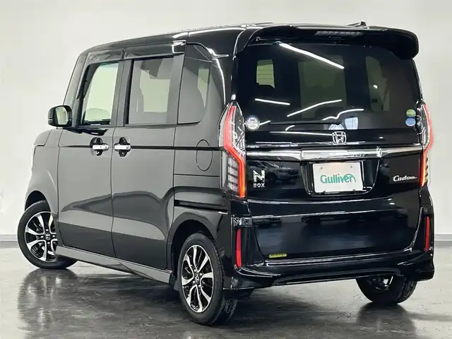 ホンダ Ｎ ＢＯＸ カスタム G L ホンダセンシング 三重県 2019(平31)年 4.4万km クリスタルブラックパール 純正ナビ(DVD/フルセグ/BT）/Bカメラ/パワースライドドア/Pスタート/LED/衝突軽減ブレーキ/車線維持支援システム/アダプティブクルーズコントロール/標識認識/路外逸脱抑制/先行車発進告知/ETC/USB充電