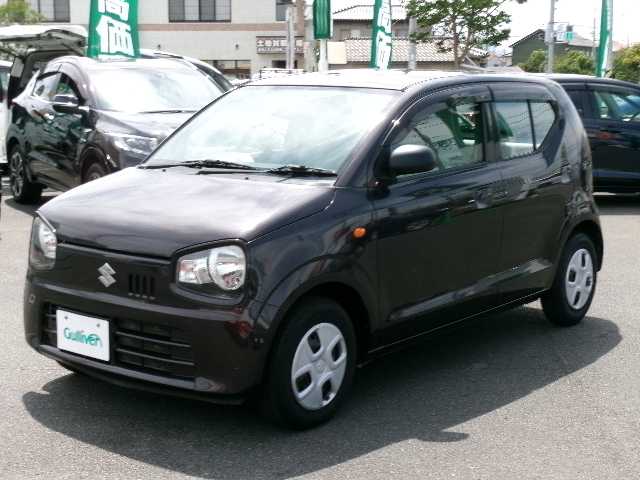 スズキ アルト L 岡山県 2016(平28)年 6.9万km アーバンブラウンパールメタリック ワンオーナー/運転席シートヒーター/アイドリングストップ/社外フロアマット/純正ＣＤ/ＷＡＢ/ＡＢＳ