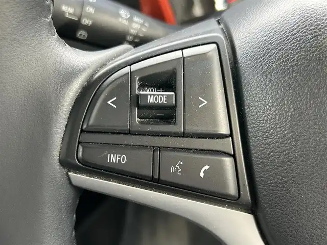 スズキ ハスラー HYBRID X 静岡県 2021(令3)年 3.1万km バーミリオンオレンジ/ガンメタリック2トーン 純正9インチナビ/　（BT/AppleCarPlay/AndroidAuto/DVD/CD)/フルセグTV/全方位カメラ/バックカメラ/スズキセーフティサポート/衝突被害軽減システム/レーンキープアシスト/横滑り防止装置/前席シートヒーター/プッシュスタート/スマートキー/後方コーナーセンサー/ビルトインETC2.0/純正15インチアルミホイール/LEDヘッドライト/保証書/取扱説明書