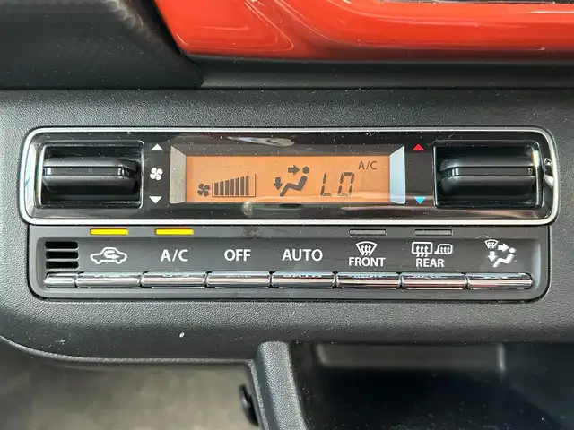 スズキ ハスラー HYBRID X 静岡県 2021(令3)年 3.1万km バーミリオンオレンジ/ガンメタリック2トーン 純正9インチナビ/　（BT/AppleCarPlay/AndroidAuto/DVD/CD)/フルセグTV/全方位カメラ/バックカメラ/スズキセーフティサポート/衝突被害軽減システム/レーンキープアシスト/横滑り防止装置/前席シートヒーター/プッシュスタート/スマートキー/後方コーナーセンサー/ビルトインETC2.0/純正15インチアルミホイール/LEDヘッドライト/保証書/取扱説明書