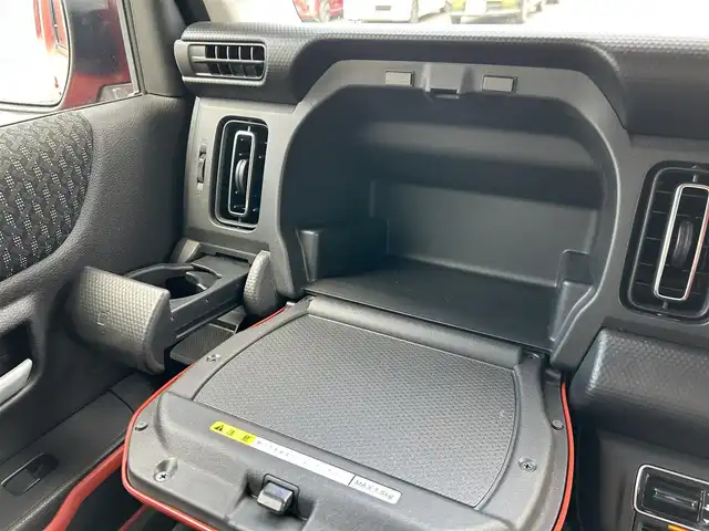 スズキ ハスラー HYBRID X 静岡県 2021(令3)年 3.1万km バーミリオンオレンジ/ガンメタリック2トーン 純正9インチナビ/　（BT/AppleCarPlay/AndroidAuto/DVD/CD)/フルセグTV/全方位カメラ/バックカメラ/スズキセーフティサポート/衝突被害軽減システム/レーンキープアシスト/横滑り防止装置/前席シートヒーター/プッシュスタート/スマートキー/後方コーナーセンサー/ビルトインETC2.0/純正15インチアルミホイール/LEDヘッドライト/保証書/取扱説明書