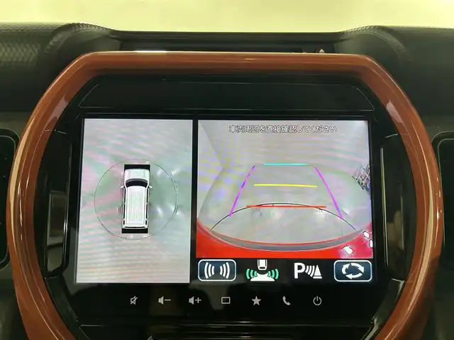 スズキ ハスラー HYBRID X 佐賀県 2021(令3)年 3.1万km バーミリオンオレンジ/ガンメタリック2トーン 純正9インチナビ/　（BT/AppleCarPlay/AndroidAuto/DVD/CD)/フルセグTV/全方位カメラ/バックカメラ/スズキセーフティサポート/衝突被害軽減システム/レーンキープアシスト/横滑り防止装置/前席シートヒーター/プッシュスタート/スマートキー/後方コーナーセンサー/ビルトインETC2.0/純正15インチアルミホイール/LEDヘッドライト/保証書/取扱説明書