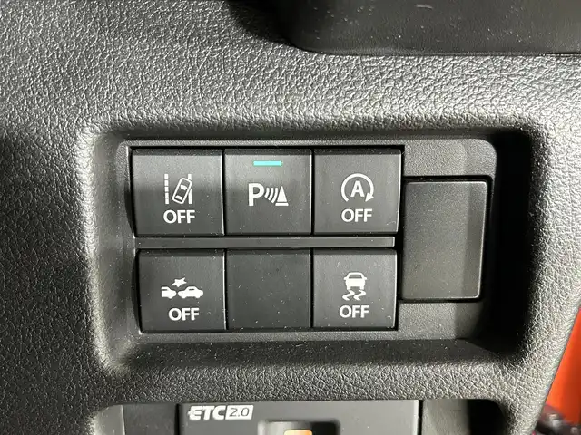 スズキ ハスラー HYBRID X 佐賀県 2021(令3)年 3.1万km バーミリオンオレンジ/ガンメタリック2トーン 純正9インチナビ/　（BT/AppleCarPlay/AndroidAuto/DVD/CD)/フルセグTV/全方位カメラ/バックカメラ/スズキセーフティサポート/衝突被害軽減システム/レーンキープアシスト/横滑り防止装置/前席シートヒーター/プッシュスタート/スマートキー/後方コーナーセンサー/ビルトインETC2.0/純正15インチアルミホイール/LEDヘッドライト/保証書/取扱説明書