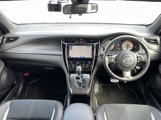 トヨタ ハリアー エレガンス GRスポーツ 山口県 2020(令2)年 3.8万km ホワイトパールクリスタルシャイン ワンオーナー/純正9インチナビ/・フルセグテレビ/・Bluetooth/・AM/FM/CD/DVD/バックカメラ/ETC/ドライブレコーダー/トヨタセーフティセンス/・プリクラッシュセーフティ/・レーンディパーチャーアラート/・オートマチックハイビーム/・レーダークルーズコントロール/D席パワーシート/純正LEDヘッドライト/スマートキー/スペアキー/純正フロアマット/サイドバイザー/アイドリングストップ/純正19インチAW