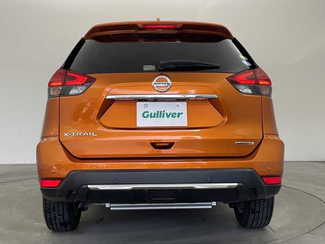 日産 エクストレイル ハイブリッド 20X エマージェンシーブレーキ 兵庫県 2017(平29)年 11.7万km プレミアムコロナオレンジ ・サンルーフ/・プロパイロット/・エマージェンシーブレーキ/・後側方車両検知警報/・ふらつき警報/・進入禁止警報/・フロント、リアソナー/・移動物検知機能/・BSM/・メーカーオプションナビ/・フルセグ＆BT＆USB＆DVD/・アラウンドビューモニター/・デジタルインナーミラー/・ステアリングリモコン/・電子パーキング/・オートホールド/・ミラーヒーター/・パワーバックドア/・スマートキー/・プッシュスタート/・フロアマット/・LEDライト/・純正17インチアルミホイール/・ルーフレール