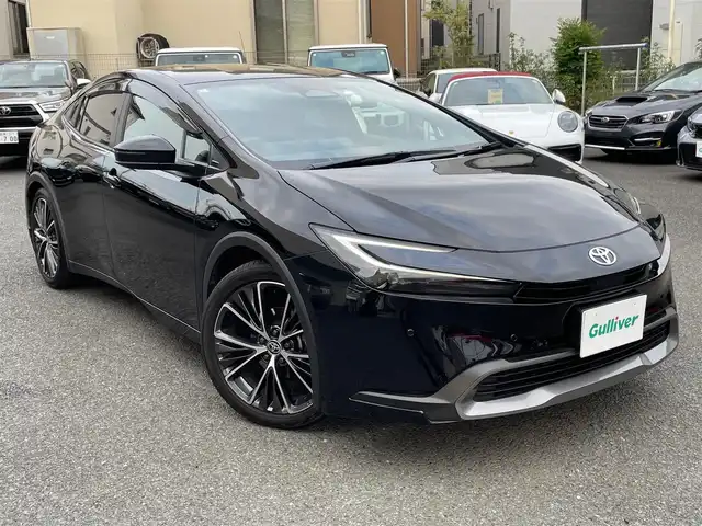 トヨタ プリウス G 神奈川県 2024(令6)年 2.6万km アティチュードブラックマイカ ワンオーナー/純正メモリナビ/地デジTV/パノラマモニター/ビルトインETC2.0/純正USB/Bluetooth/Miracast/前席シートヒーター/トヨタセーフティセンス/レーダークルーズコントロール/PCS/LDA/BSM/PDA/RCTA/PKSB/RSA/コーナーセンサー/純正19インチAW/LEDライト/オートハイビーム/前後ドライブレコーダー/AC100V/プッシュスタート/スマートキー×2/R6/7年ディーラー整備記録/保証書・ユーザーガイド