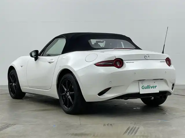 マツダ ロードスター S 岡山県 2024(令6)年 0.9万km スノーフレイクホワイトパールマイカ 純正ディスプレイオーディオ　/ビルトインＥＴＣ　/ＬＥＤヘッドライト　/ドライブレコーダー　前後/Ｂｌｕｅｔｏｏｔｈ　/コーナーセンサー　後/オートハイビーム　/スマートキー　/ミュージックプレイヤー　/純正アルミホイール/禁煙車/純正フロアマット/新車保証書/スペアキー×１