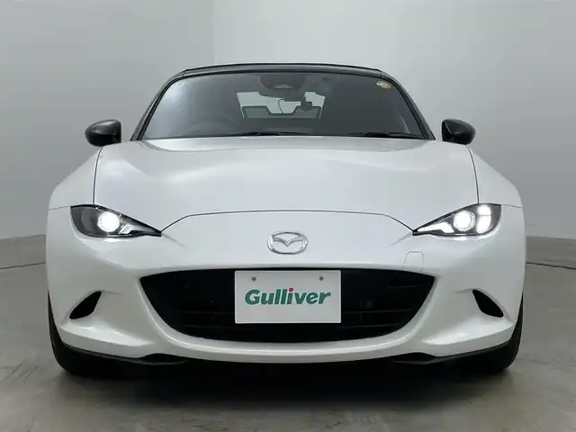 マツダ ロードスター S 岡山県 2024(令6)年 0.9万km スノーフレイクホワイトパールマイカ 純正ディスプレイオーディオ　/ビルトインＥＴＣ　/ＬＥＤヘッドライト　/ドライブレコーダー　前後/Ｂｌｕｅｔｏｏｔｈ　/コーナーセンサー　後/オートハイビーム　/スマートキー　/ミュージックプレイヤー　/純正アルミホイール/禁煙車/純正フロアマット/新車保証書/スペアキー×１