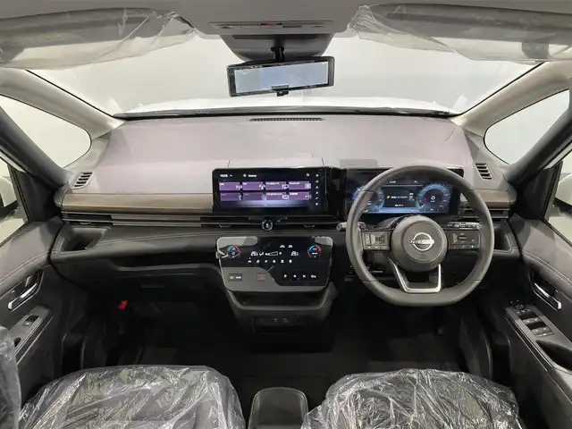日産 セレナ e－パワー ハイウェイスター V 愛知県 2025(令7)年 0.1千km プリズムホワイト 登録済未使用車/純正１２．３インチディスプレイ/プロパイロット/アラウンドビューモニター/両側パワースライドドア/ハンズフリーオートスライドドア/電動パーキングブレーキ/ブレーキホールド/衝突軽減ブレーキ/ブラインドスポットモニター/車線逸脱警報/クリアランスソナー/先行車発進告知/ワイヤレス充電/デジタルインナーミラー/前後ドライブレコーダー/ビルトインＥＴＣ２．０/USB＆HDMI入力端子/ＬＥＤヘッドライト/オートハイビーム/ISOFIX/純正16インチアルミホイール