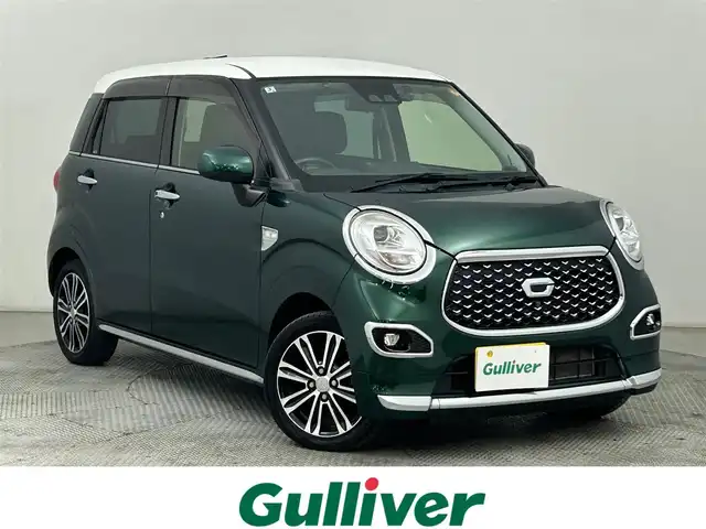 ダイハツ キャスト スタイル GターボプライムコレSAⅢ 道央・札幌 2018(平30)年 5.3万km ダークエメラルドマイカ ・４WD/・純正SDナビ/　CD/DVD/SD/USB/BT/フルセグTV/・ステアリングスイッチ/・全方位カメラ/・ETC/・ドライブレコーダー前方/・ハーフレザーシート/・D+N席シートヒーター/・スマートアシストIII/・衝突被害軽減ブレーキ/・レーンキープアシスト/・ソナー/・アイドリングストップ/・横滑り防止装置/・オートマチックハイビーム/・オートライト/・LEDヘッドライト/・LED室内灯/・純正ドアバイザー/・社外フロアマット/・プッシュスタート/・スマートキー/・スペアキー/・取/保