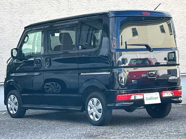 スズキ エブリィ ワゴン JPターボ 大阪府 2021(令3)年 6.2万km ブルーイッシュブラックパール3 ワンオーナー/純正ＳＤナビ　型式：ＣＮ－ＲＺ７６５Ｗ/（ＦＭ／ＡＭ／ＢＴ／ＣＤ／ＤＶＤ／ＳＤ）/フルセグＴＶ/社外ドラレコ(TZ-D102)/ETC/デュアルカメラブレーキサポート/先行車発進お知らせ/前後誤発進抑制機能/車線逸脱警報/後方クリアランスソナー/後退時ブレーキサポート/両側スライドドアイージークローザー/純正フロアマット/オートライト/オートハイビーム/電動格納ミラー/両側スライドドアイージークローザー/純正フロアマット/プッシュエンジンスタート/キセノンヘットライト/電動格納ミラー