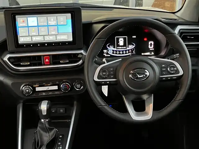 ダイハツ ロッキー プレミアム G 山口県 2024(令6)年 0.9万km シャイニングホワイトパール 社外メモリーナビ/＆フルセグTV＆バックカメラ/フロアマット/純正LEDヘッドライト/純正フォグランプ(前後)/純正17インチアルミ/スマートキー/エンジンプッシュスタート/クルーズコントロール