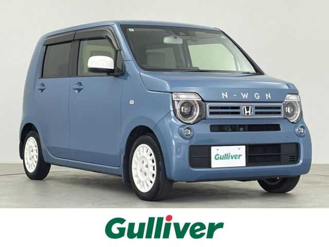 ホンダ Ｎ ＷＧＮ L ホンダセンシング 千葉県 2019(令1)年 0.8万km ホライズンシーブルーパール 純正9インチメモリナビ/　(CD DVD BT MSV USB TV)/バックカメラ/ビルトインETC/ホンダセンシング/・衝突軽減ブレーキ/・誤発進抑制機能/・歩行者事故低減ステアリング/・先行車発進お知らせ機能/・標識認識機能/・路外逸脱抑制機能/・渋滞追従機能付きアダクティブクルーズコントロール/・車線維持支援システム/・後方誤発進抑制機能/・オートハイビーム/横滑り防止装置/前後コーナーセンサー/電動パーキングブレーキ/ブレーキホールドスイッチ/LEDライト/フォグランプ/ヘッドライトレベライザー/Modulo製14インチAW/ドアバイザー/D席シートヒーター/充電用USB端子/プッシュスタート/スマートキー/取扱説明書