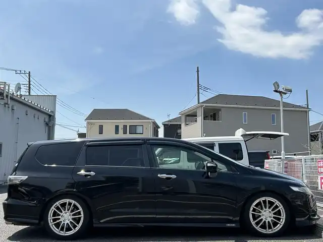 ホンダ オデッセイ アブソルート 静岡県 2012(平24)年 9.1万km プレミアムスパークルブラックパール ユーザー買取車両/純正HDDナビ/　【DVD/BT/TV】/純正LEDライト/3列シート/バックカメラ/ETC/シフトノブ/ハーフレザー/スペアキー/USB端子